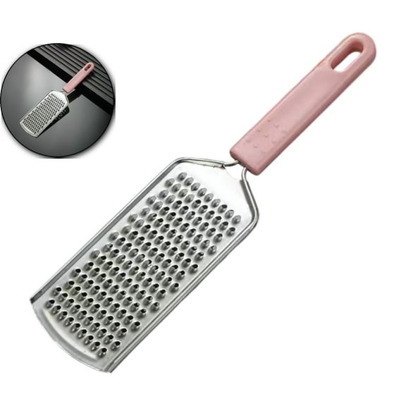 VQPeo Stainless Steel Vegetable Shredder, Multifunctional Kitchen Grater Tool, Handheld Potato & Cheese Slicer for Home Cooking & Camping Meals