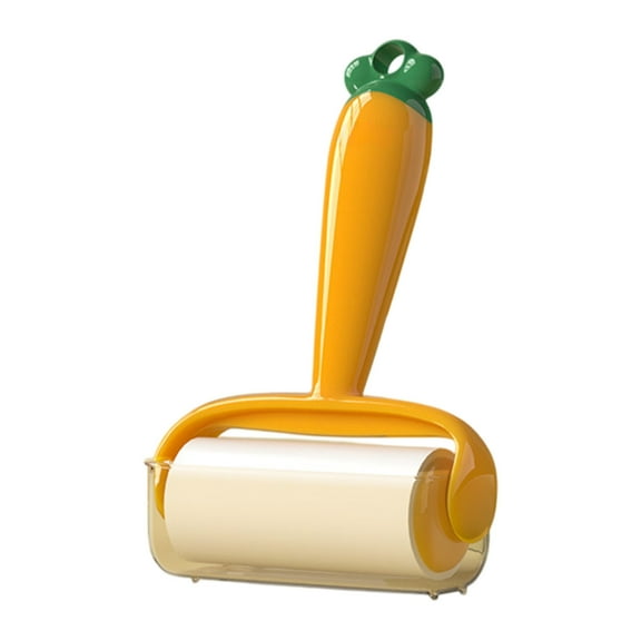 VQPeo Strong Adhesion Plastic Lint Roller with Cover Case Extra Sticky Lint Removers Portable Lint Shavers Sticky Clothes Roller