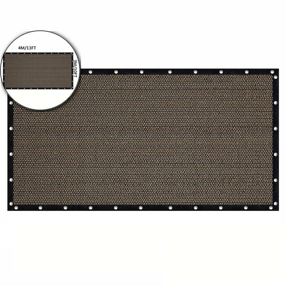 VQPeo Sun Shade Cloth for Garden & Patio - UV Resistant Sunscreen Fabric with Grommets - Ideal for Plants, Dog Pens & Outdoor Use