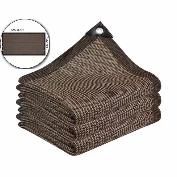 VQPeo Sun Shade Cloth for Garden & Patio - UV Resistant Sunscreen Fabric with Grommets - Ideal for Plants, Dog Pens & Outdoor Use