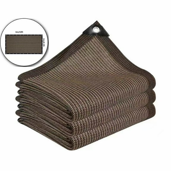 VQPeo Sun Shade Cloth for Garden & Patio - UV Resistant Sunscreen Fabric with Grommets - Ideal for Plants, Dog Pens & Outdoor Use