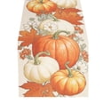 thumbnail image 1 of VQPeo Thanksgiving Table Runner with Pumpkin and Maple Leaf Design for Fall Parties and Family Dinner Decor, 1 of 5