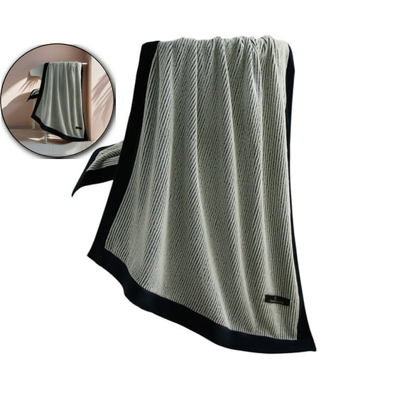 VQPeo Thickened Large Bath Towel, Highly Absorbent Beach & Hotel Towel, Cotton Household Spa Cloth for Daily Use & Holiday Gifting