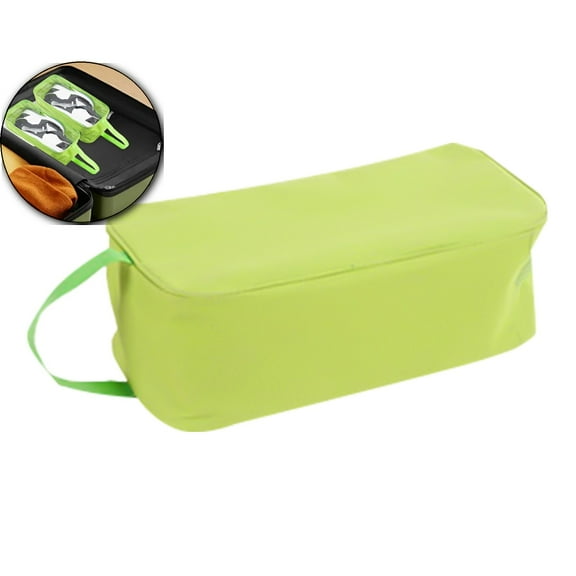 VQPeo Transparent Shoe Storage Bag - Reusable & Washable Oxford Cloth Travel Shoe Organizer, Sturdy Carry Bag for Men & Women, Ideal for Travel, Moving & Home Organization