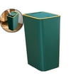 thumbnail image 1 of VQPeo Trash Bathroom Trash Can Large Garbage Can with Press Top Lid Toilet Bedroom Living Room Wastebasket with Pop Up Lid Pedal(Green), 1 of 5