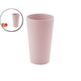 thumbnail image 1 of VQPeo Unbreakable Wheat Straw Cup, Dishwasher Safe and Eco friendly, Reusable Plastic Drinking Cup for Daily Use(Pink), 1 of 4