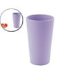 thumbnail image 1 of VQPeo Unbreakable Wheat Straw Cup, Dishwasher Safe and Eco friendly, Reusable Plastic Drinking Cup for Daily Use(Purple), 1 of 4