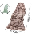 thumbnail image 1 of VQPeo Velvet Bath Towel – Soft & Thickened Large Bath Towel for Men and Women – Plush Checkered Design – Highly Absorbent, Quick-Dry Towel for Bathroom, Home, Travel, Beach, 1 of 5