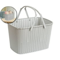 VQPeo Versatile Storage Baskets for Home Organization - Large Baskets with Handles, Ideal for Shelves, Bathroom & Laundry Room