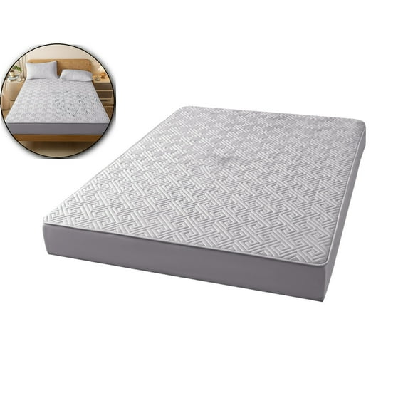 VQPeo Waterproof Mattress Protector, Breathable Air Full Mattress Protector, Ultra Soft Cooling Mattress Cover Hypoallergenic Quiet Bed Cover