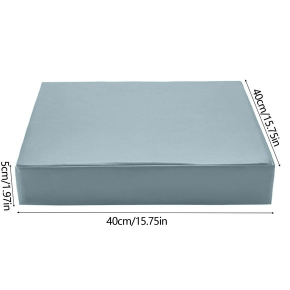 VQPeo Waterproof Outdoor Fabric Sofa Cushion, Non-Slip Artificial Leather Seat Pad with Soft Sponge Filling, for Indoor & Outdoor Use, Easy to Clean
