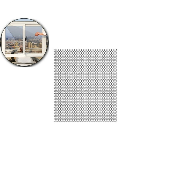 VQPeo Window Screen Adjustable DIY Window Screens Mesh for House Windows with Frames