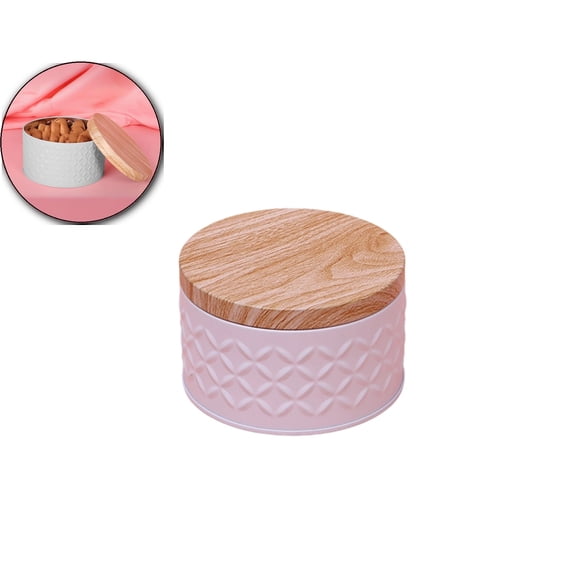 VQPeo Wrought Iron Cake Box, Multifunctional Snack Tin, Exquisite Gift Storage Box for Festive Treats & Elegant Gifting Occasions
