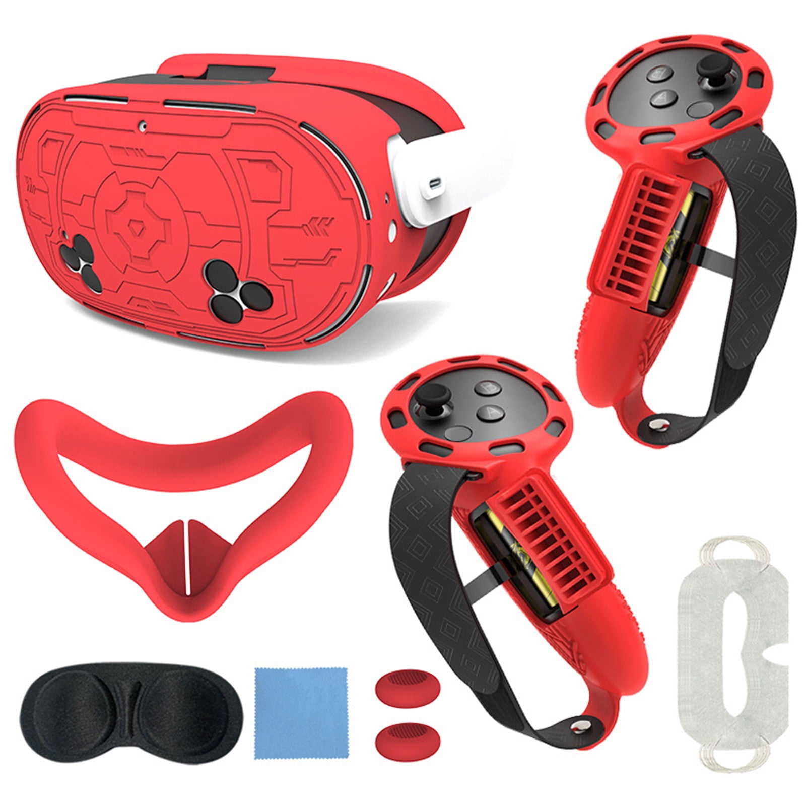 VR Protective Accessory Set for Meta Quest 3S, with Controller Handle ...