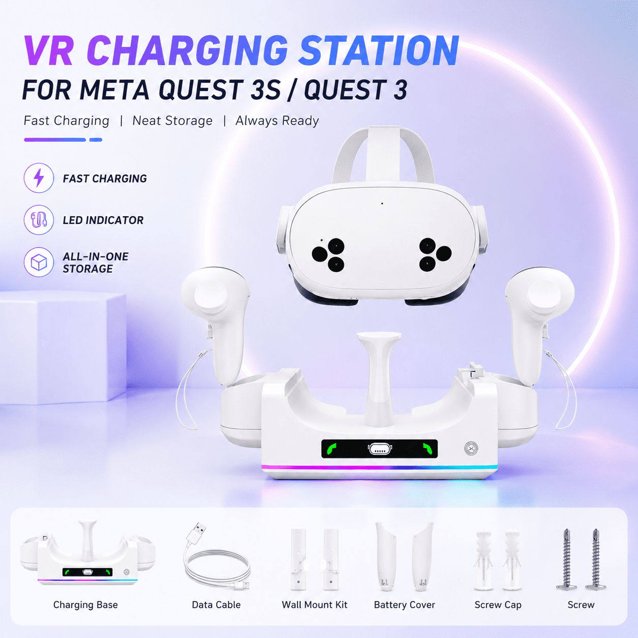 Meta Quest 3S VR Headsets for Immersive Gaming - Walmart.com