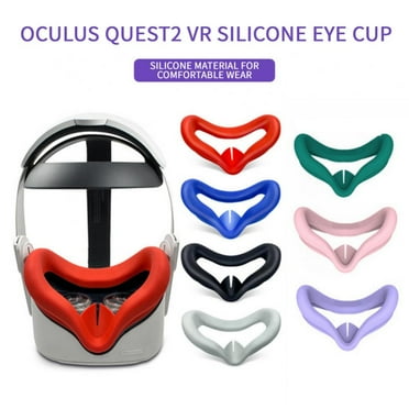 VR Facial Interface Bracket Face Pad,Replacement Protective Lens Cover for Oculus Quest 2 VR Headsets Comfortable Sweat-Proof