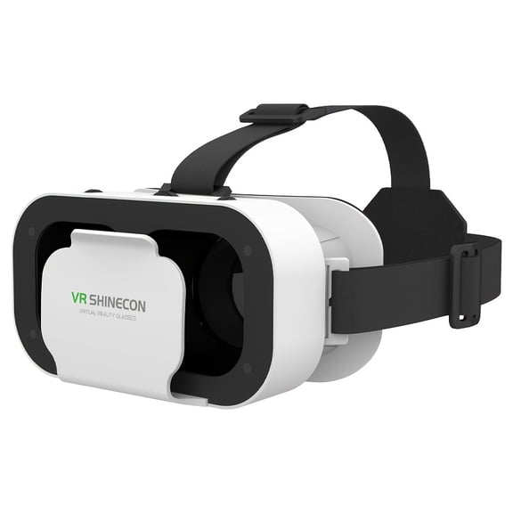 VR Goggles for Smartphones-Battery-Free, ABS Material, Model G05A-Immersive Virtual Reality Viewing Accessory-For Smartphone Users-Suitable for Entertainment & Gaming-Great Gift for Tech Enthusiasts