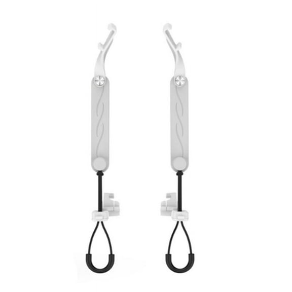 VR Handle Grip Straps for 4 VR Gaming Headset Controller Belts Soft TPU Anti-Throw Handle Straps VR Accessories,2 * RC Car VR Handle Grip Strap,Milky White