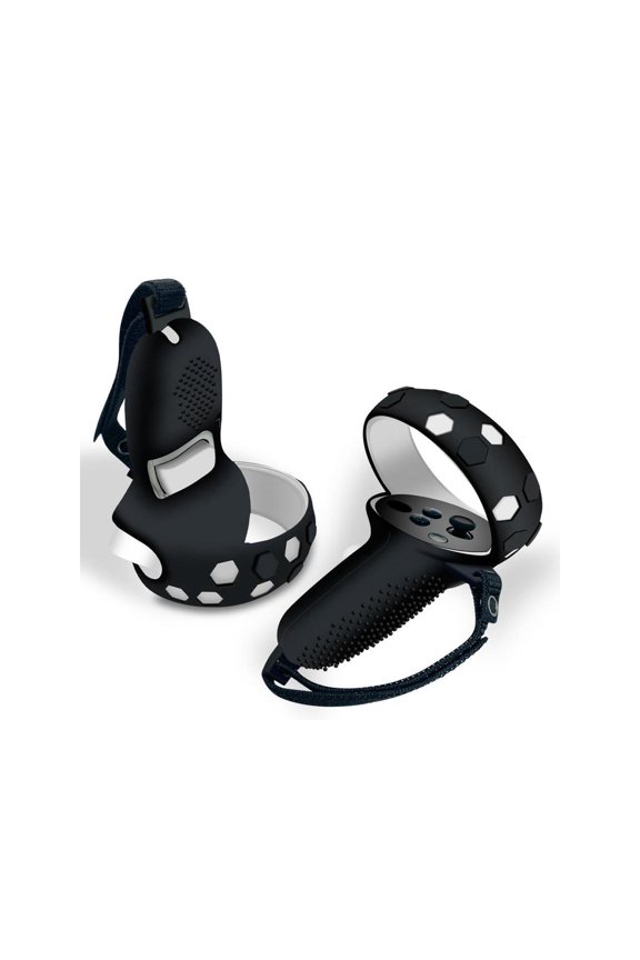 VR Handle Silicone Protective Cover for Oculus Quest 2 Controller Grips Sleeve + Anti-Lost Strap for Oculus Quest 2 VR Accesories