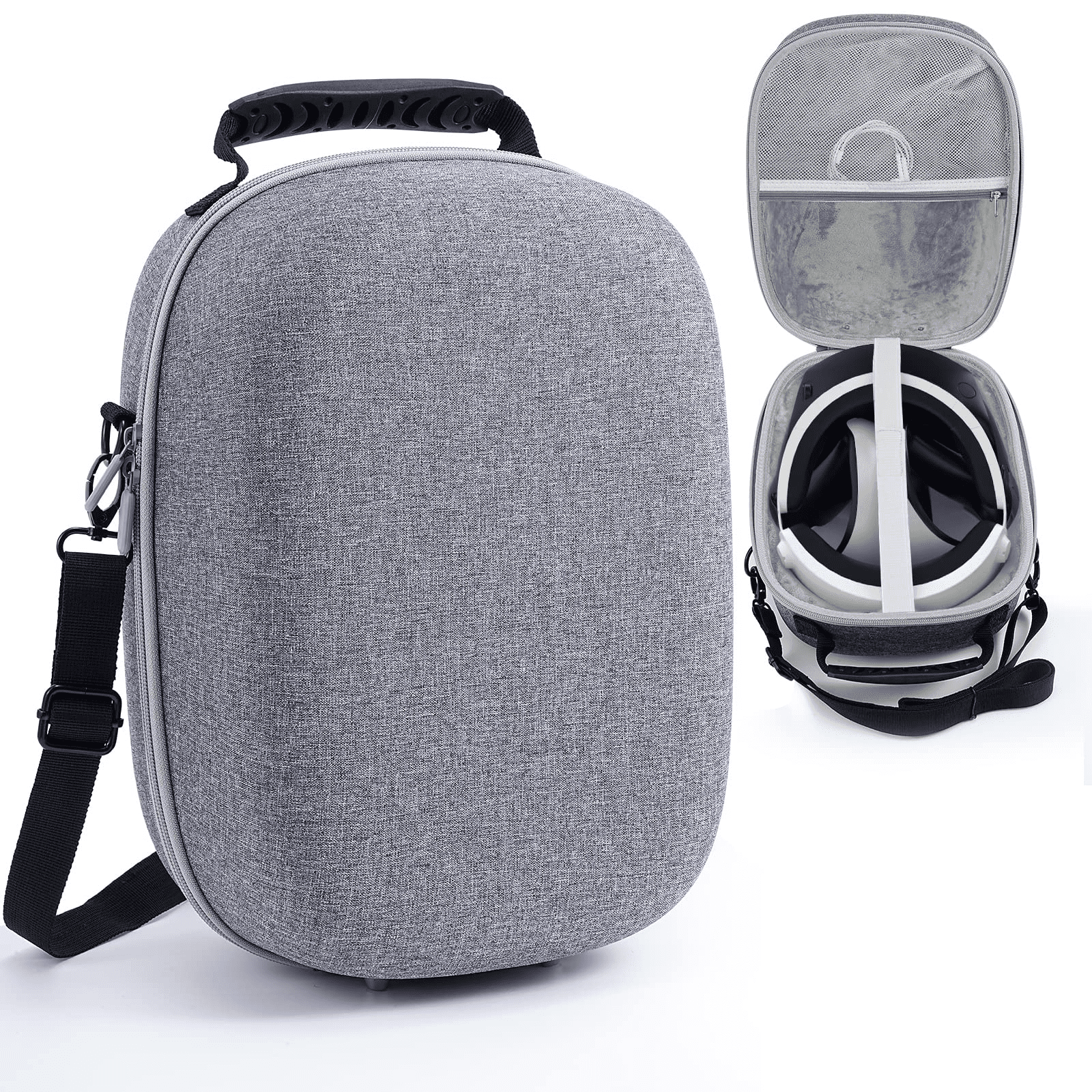 VR Hard Travel Case for PS VR2 Oculus Quest 3, Hard Carrying Travel