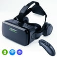 thumbnail image 1 of VR Headset for Android Phone/iPhoe with Controller, 120° FOV, 3.5mm Audio Wireless Adaptor, Anti-Blue-Light Lenses, Fits for All Mobile’s Length/Display Size Up to 6.7/7.2 inches. (V9BR), 1 of 21
