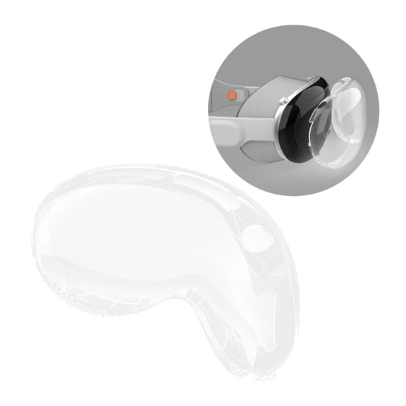 VR Headset Protective Protector Covers for Vision Pro Silicone Front Headset Protector Covers Anti Scratch Anti Dust