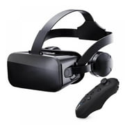 VR Headset with Controller, Virtual Reality Game System Virtual Reality Headset for Iphone Smart Phone for Android - Suit for 4.7- 6.7inch Phone