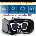 thumbnail image 1 of VR Headset with Gamepad, 3D Virtual Reality Goggles for 4.7–6.7" Smartphones, IMAX Viewing Experience, 1 of 7