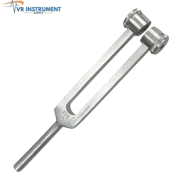 VR INSTRUMENT SUPPLY Tuning Fork C 256 Hz Non-Magnetic Aluminum Alloy Lightweight, Portable, Corrosion Resistant