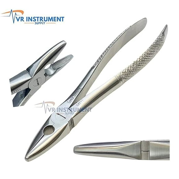 VR Instrument Supply Heavy-Duty Grip Forceps Tool  Precision Clamp NO MD1 German Stainless CE