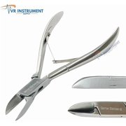 VR Instrument Supply Heavy Duty Toenail Clipper for Thick Nails   Sharp Trimmer German Stainless CE