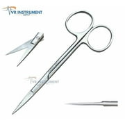 VR Instrument Supply Iris Precision Scissors Straight 4.5   Fine Point Craft & Detail Cutting Tool German Stainless CE