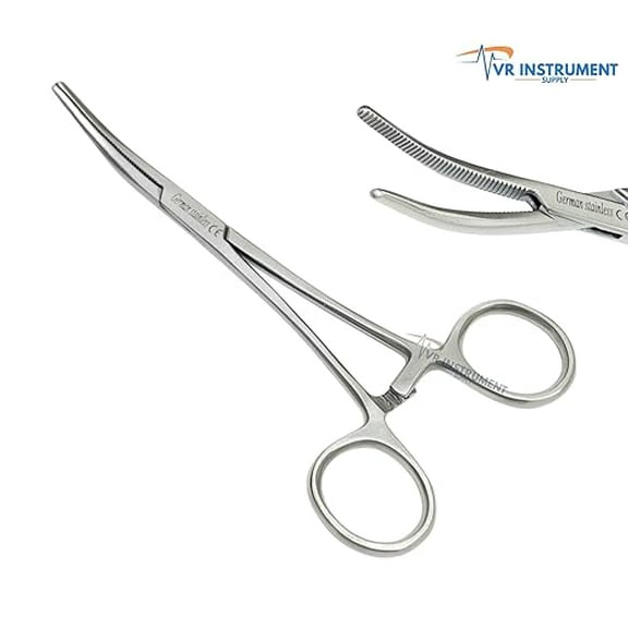 VR Instrument Supply Pean Clamp Curved 6.25" for Craft & Hobby Use German Stainless CE