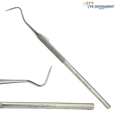 VR Instrument Supply Probes Explorer #9 Single Ended 4.75 Size German Stainless CE