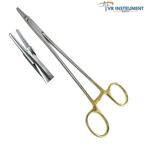 VR Instrument Supply Ryder Needle Holder T/C 8" German Stainless CE