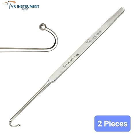 VR Instrument Supply Spay Snook Hook 6.5" 2 Pack German Stainless CE