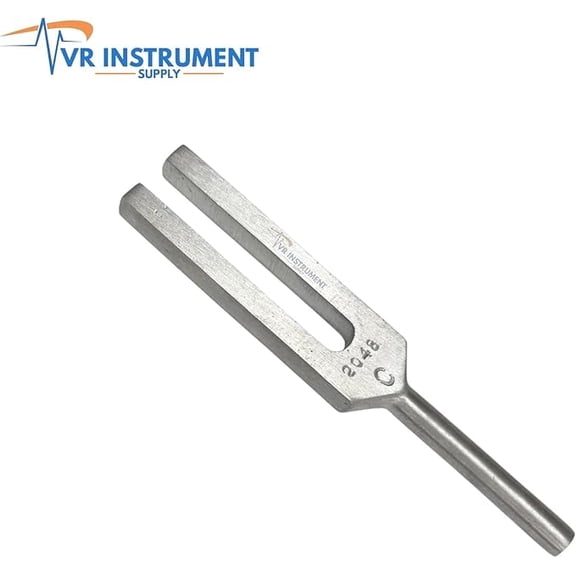 VR INSTRUMENT SUPPLY Tuning Fork C 2048 Hz Non-Magnetic Aluminum Alloy Lightweight, Portable, Corrosion Resistant