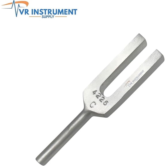 VR INSTRUMENT SUPPLY Tuning Fork C 4226 Hz Non-Magnetic Aluminum Alloy Lightweight, Portable, Corrosion Resistant