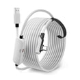 thumbnail image 1 of VR Link Cable with Charging 16FT Compatible with Oculus/Meta Quest 3S/3 Accessories, Quest2/Pro, Pico4, Link Cable for SteamVR, Charge & Link Simultaneously, 1 of 7