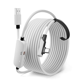 VR Link Cable with Charging 16FT Compatible with Oculus/Meta Quest 3S/3 Accessories, Quest2/Pro, Pico4, Link Cable for SteamVR, Charge & Link Simultaneously