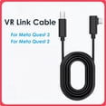 thumbnail image 1 of VR Link Cable for Meta Quest 2/3/3s Accessories USB 3 Type C Cable Data Transfer Fast Charging for Oculus Quest 2/3/3S Accessories 5m, 1 of 6