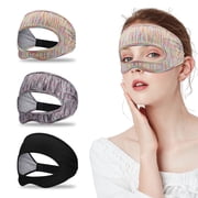 VR Mask Cover, 1 Pcs Eye Face Cover Breathable Sweat Band for Meta/Oculus Quest 3 Quest2, Vision Pro Headset, Quest Pro, PSVR2 and Virtual Reality Game-Gray