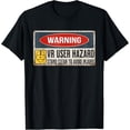 thumbnail image 1 of VR Player Virtual Reality User Hazard Gamer T-Shirt, 1 of 4