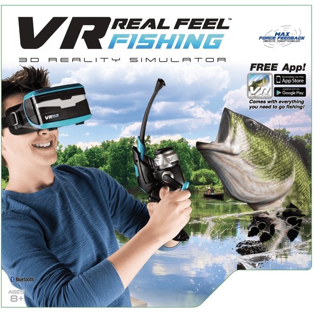VR Real Feel Fishing W/ Headset