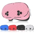 thumbnail image 1 of VR Shell Cover for Meta/Oculus Quest 3S - Latest All-in-One Design, , Silicone Front Headset Protector Cover Compatible with Quest 3S Accessories,Gifts for Christmas & Birthdays (Pink), 1 of 7