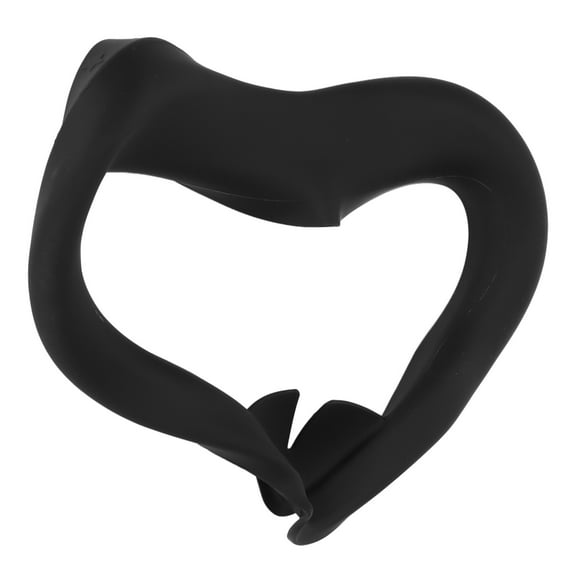 VR Silicone Mask Face Cover Sweat Proof Washable Lightproof Standard Eye Pad for Oculus Quest 2 VR Gaming