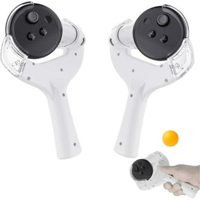 VR Table Tennis Paddle Grips Handle Adapter for Oculus/Meta Quest 3 Controllers VR Ping-Pong Paddle Adapter for Eleven Table Tennis VR Game, Making VR Experience More Realistic/834