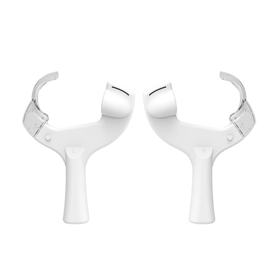 VR Table Tennis Rackets for Meta Quest 3: ABS+PC Material, 130g Weight, Grey-White Color VR Gaming Accessories