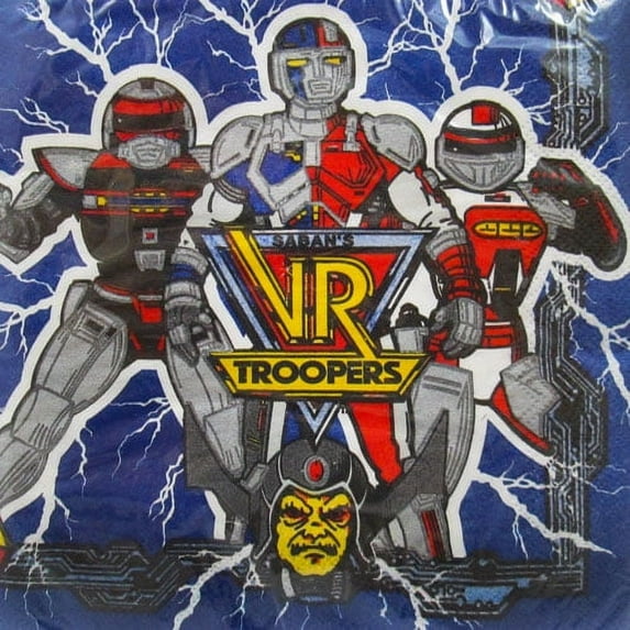 VR Troopers Vintage 1994 Lunch Napkins (16ct)