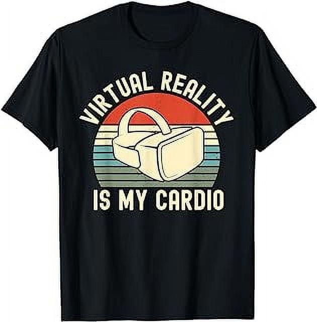 VR Virtual Reality Enthusiast VR Gamer Funny Virtual Reality T-Shirt ...